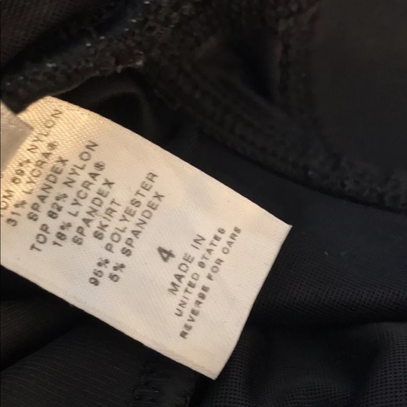 Magic suit convertible swim dress bathing Black suit Size 4 - Picture 8 of 8